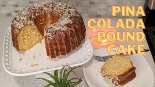 Pina Colada Pound Cake Recipe • Pineapple Coconut Pound Cake Recipe