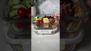 Packing Adult Lunchables  #asmr #mealprep #lunchbox