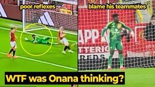 Andre Onana blames his teammates as he showed slow-motion dive gifts Ipswich an easy goal