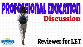 LET NEW CURRICULUM Professional Education (May 27, 2024)