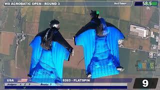 Flatspin, Acrobatic Wingsuit Flying, 2024 USPA National Championships