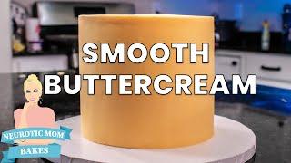 How to Get Perfectly Smooth Buttercream on Your Cake