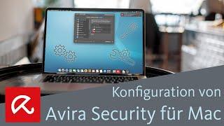 Konfiguration von Avira Security für Mac