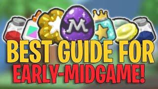 Best guide for Early Midgame! (bee swarm simulator)