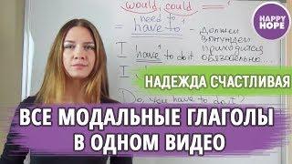 МОДАЛЬНЫЕ ГЛАГОЛЫ ПРОСТЫМ ЯЗЫКОМ и глазами методиста и преподавателя грамматиста.