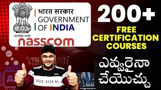 200+ FREE Online Courses by Govt of India & Nasscom With Certification | @thisisvidhey274