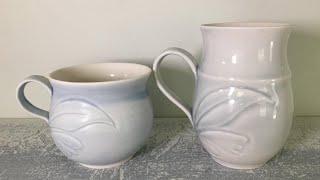 Throwing a porcelain mug