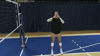 Left-Handed Spiking Footwork in Volleyball - 4-Steps