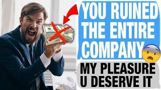 r/Revenge - COMPANY SCREWED ME OVER, MY RESPONSE COST THEM $700,000!