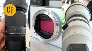 Hands on preview: Sigma BF camera, 300-600mm f/4, & 16-300mm lenses