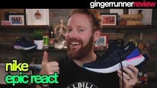 NIKE EPIC REACT REVIEW | The Ginger Runner