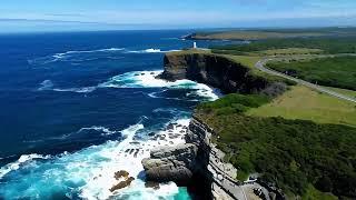 Aerial Paradise: Coastal Roads and Ocean Bliss  | Spectro by SVECTOR