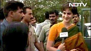 Priyanka Gandhi's First TV Interview (Aired: September 1999)