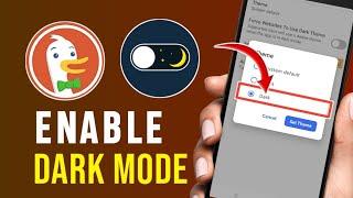 How to Enable Dark Mode on Duckduckgo for Beginners (2025) || Tech Insights