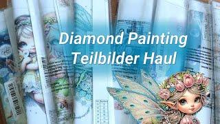 Zauberhafte Teilbilder Diamond Painting Haul Temu #diamondpainting #temuhaul