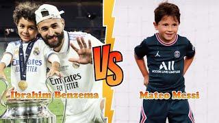 Mateo Messi (Messi's Son) Vs Ibrahim Benzema (Karim Benzema's Son) Transformation  From 00 To 2022