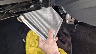 how to change interior heat exchanger in a skoda octavia III