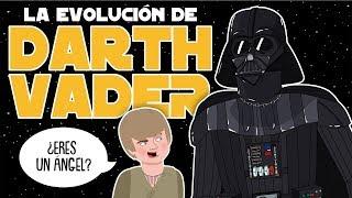 La evolución de Darth Vader (Animada)