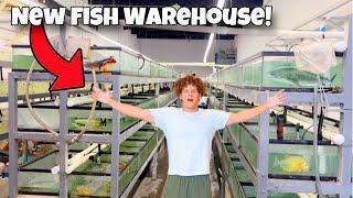 I Bought EXOTIC AQUARIUM FISH From NEW WAREHOUSE!