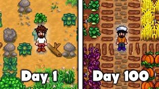 I Played 100 Days of Stardew Valley