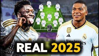  Voici le Real Madrid 2024/2025 avec Mbappé, Alphonso Davies et Endrick !!
