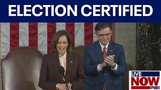 Election certification: Congress certifies Trump's win  | LiveNOW from FOX