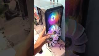 New gaming PC cooling fan installation #shorts #pc #pcgaming #fans