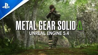 METAL GEAR SOLID DELTA looks SUPER REALISTIC in Unreal Engine 5.4 | NEXT GEN Stealth coming to PS5