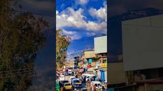 Mansehra District of KPK Main City Bazar Beautiful ️ of Mountain ️ Amazing View#mansehra #shorts