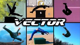 ALL VECTOR TRICKS IN REAL LIFE (Parkour Game)