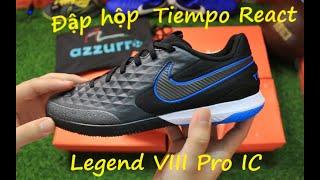 #10 UNBOXING & ĐÁNH GIÁ |  Tiempo React Legend VIII Pro IC | AZZURRO SPORT REVIEW