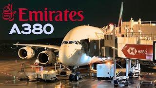 EMIRATES AIRBUS A380 (ECONOMY) | Singapore - Dubai