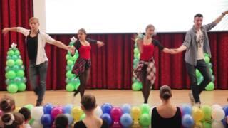 Отчётный танец педагогов КЦ Слава для учеников