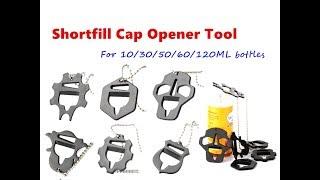 OEM design Shortfill Bottle Cap Opener Tools 5 In 1 kit from Wejoytech