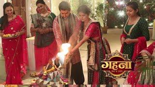 Gehna Zevar Ya Zanjeer Latest Episode | Gehna & Ayushmann Celebrating Their First Holi | On Location