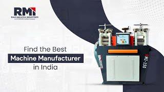 Find the Best Machine Manufacturer in India