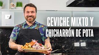 TE ENSEÑO A PREPARAR CEVICHE MIXTO Y SU INFALTABLE CHICHARRON DE POTA | GIACOMO BOCCHIO