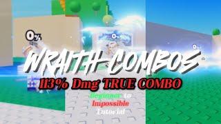 OP WRAITH COMBOS BEGINNER TO IMPOSSIBLE TUTORIAL - Project Smash