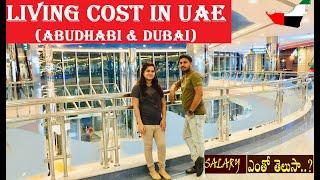 Living Cost & Salary in UAE (Dubai & Abudhabi) | Salary? | Telugu Vlogs | ismart Devank Vlogs.