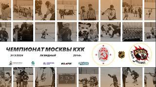 2014 ЧЕМПИОНАТ МОСКВЫ КХК /ХК ТРУД/ - /ХК BLACK JAGUARS/