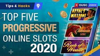 Top 5 Real Money Progressive Jackpot Online Slots!