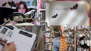 READING VLOG| reading dracula, second-hand book shopping, and bullet journaling!