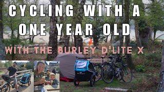 CYCLE TOUR WITH A ONE YR OLD. Ft. Burley D'Lite X Trailer - New Forest National Park, UK