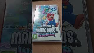 Super Mario Bros. Wonder Switch unboxing (PAL)