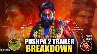 Pushpa 2 The Rule Trailer Breakdown : Hidden Details  | Pushpa | Allu Arjun | Sukumar