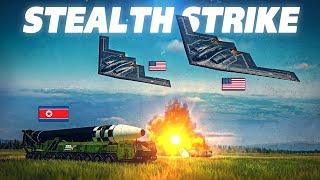 B-2 Spirit Heavy Strategic Bomber Interdiction North Korea F-16 Viper | Digital Combat Simulator DCS