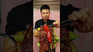 深夜突然发现（巨香牛脸肉）简直就是吃不够不信你看吧！#mukbang #记录真实生活 #food #美食