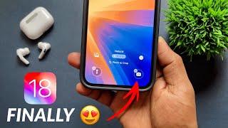 How to Change Camera & Flashlight Icon on iPhone Lockscreen in iOS 18