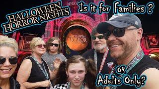 Halloween Horror Nights for KIDS or ADULTS ONLY?