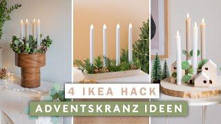 Ikea Hack Adventskranz Ideen 2024